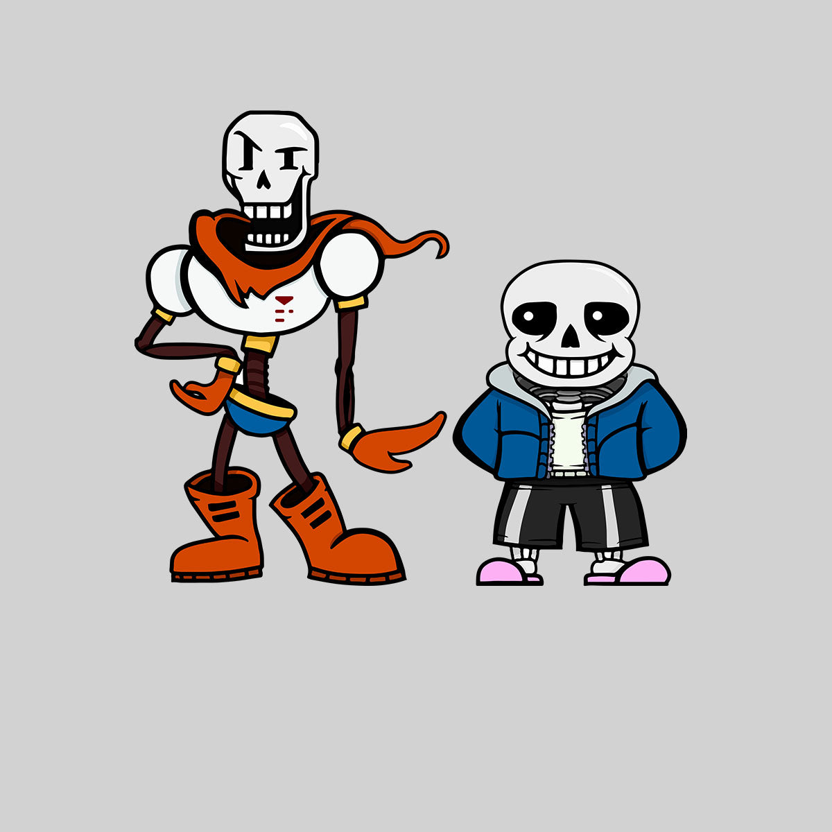 New Kids Undertale Sans Papyrus T-shirt Gaming Boys Girls Christmas Unisex T-shirt - Kuzi Tees