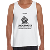 Underwater Dive Swim deep & enjoy the view Scuba Diving Unisex Tank Top - Kuzi Tees
