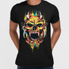 Urban Graffiti Demon Skull Heart Hearted T-Shirt - Kuzi Tees
