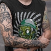 Urban Graffiti Zombie Monster Astronaut Illustration T-Shirt - Kuzi Tees