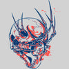 Urban Graffiti Scary Spider and Skull T-Shirt - Kuzi Tees