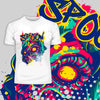 Urban Graffiti Spoon Skull Colorfull illustration T-Shirt - Kuzi Tees