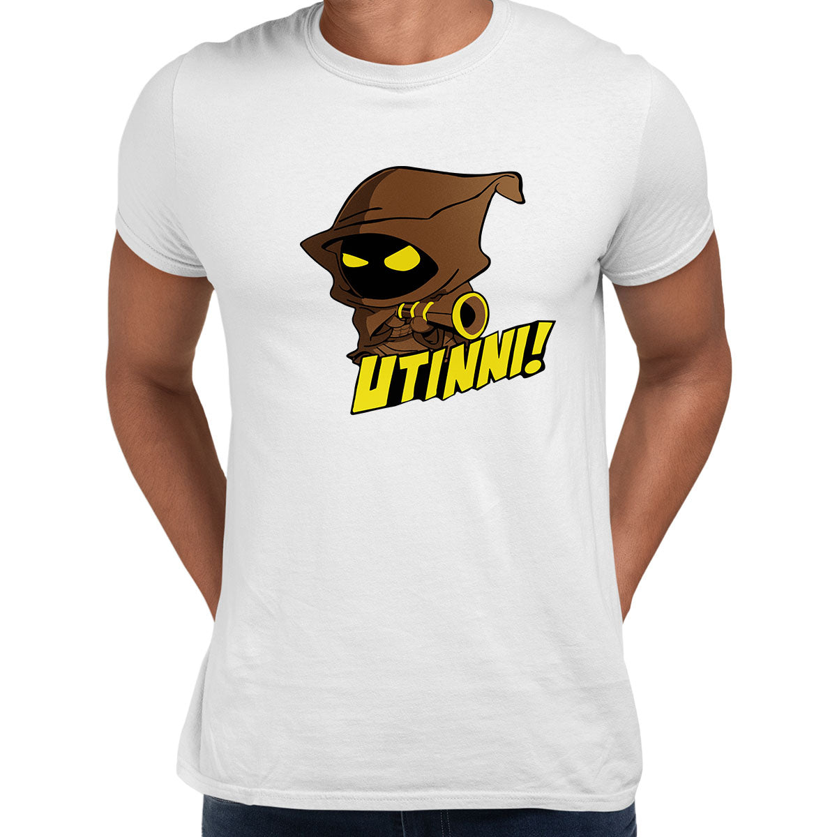 Utinni! Jawas t-shirt - Jawa Friends Momento - Tatooine Adventurer Unisex T-Shirt - Kuzi Tees