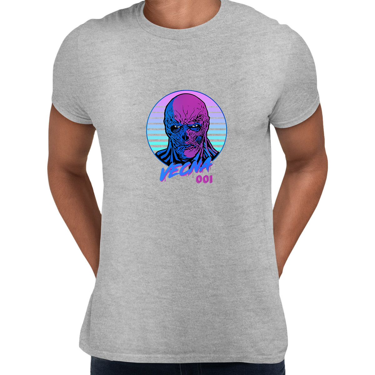 Vecna Grey T-shirt Stranger Things