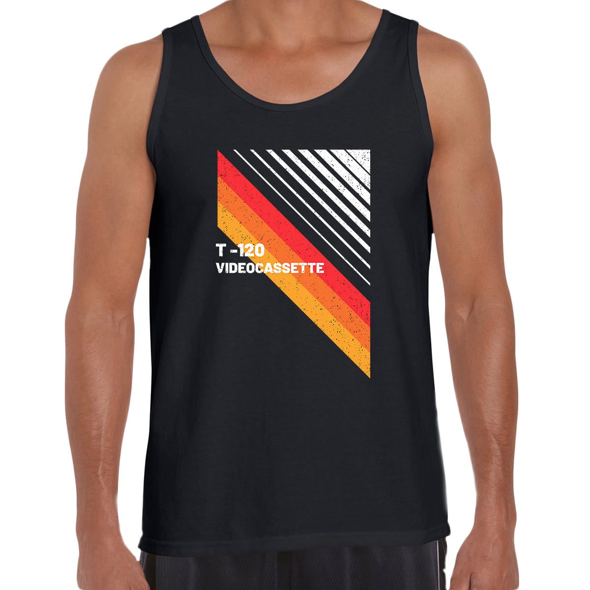VHS Cassette Retro 80s Tank Top Video Tape Akai, Sony, Scotch, Fuji Grunding - Kuzi Tees