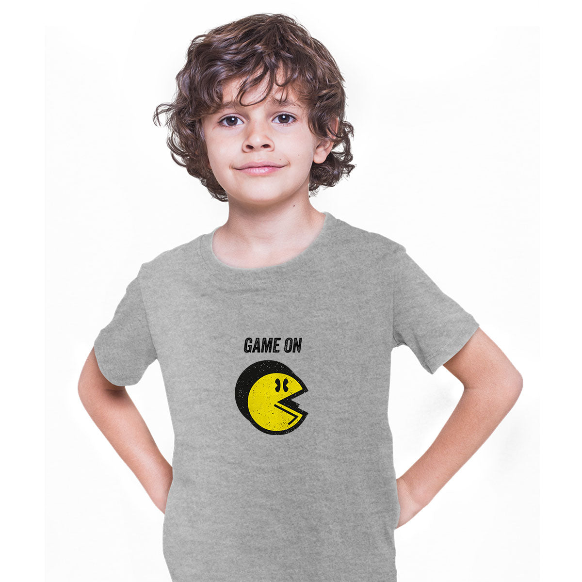 Vintage PACMAN T-SHIRT for Kids Cool Retro 70s 80s Arcade PC Video Games - Kuzi Tees