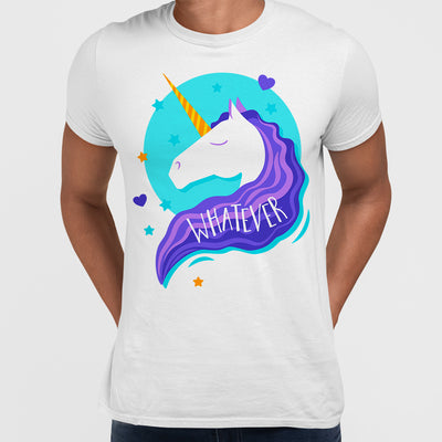 Whatever Unicorn Rule the World T-shirts With An Attitude - Kuzi Tees