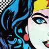 Wonder Woman Wall Art A2 Print Anime Manga Big Size Gift Idea Marvel Comix - Kuzi Tees