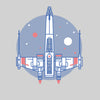 Star Wars X-Wing Galaxy Fighter Pilot Tee Movie Costume The Rise Of Skywalker Unisex T-Shirt - Kuzi Tees