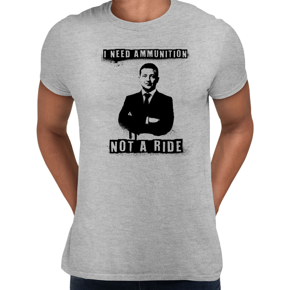 Zelensky Ukrainan & Word Hero T-shirt Volodymyr Ukraine War Stop Russian Aggression - Kuzi Tees