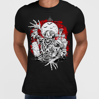 Zombie Rising From the Grave - Kuzi Tees