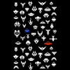 Alien Spaceships Retro Style 8 Bit Old Skool Pixel Art - Kuzi Tees