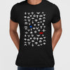 Alien Spaceships Retro Style 8 Bit Old Skool Pixel Art - Kuzi Tees