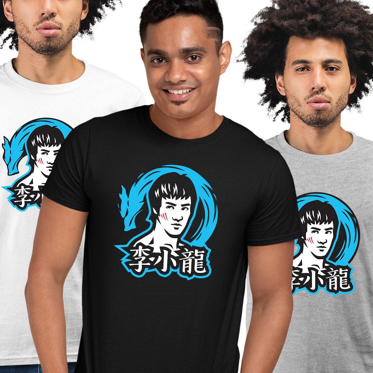 Bruce-Lee-Typography Movie Adult Unisex T-Shirt - Kuzi Tees
