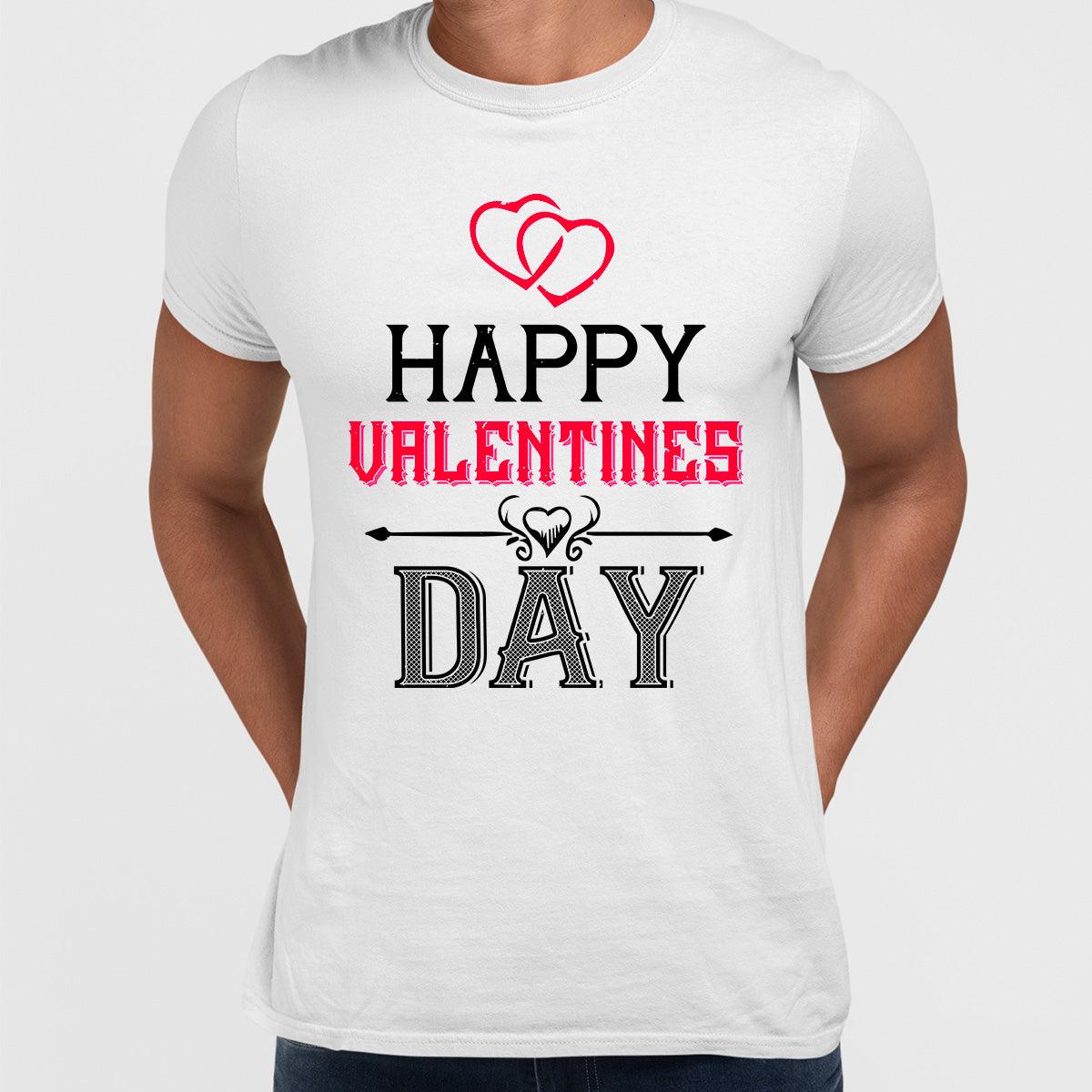 Happy valentine day - valentine's day Unisex T-shirt edition - Kuzi Tees