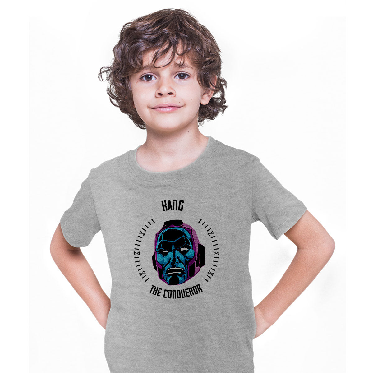 Kang The Conqueror TVA Loki Marvel Super Villain Funny T-shirt for Kids - Kuzi Tees
