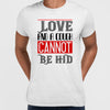 Love and a cough cannot be hid - valentine's day Unisex T-shirt edition - Kuzi Tees