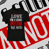 Love and a cough cannot be hid - valentine's day Unisex T-shirt edition - Kuzi Tees