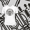 Biker Motorcycle Nature Adventure Minimal Art Drawing T-shirt - Kuzi Tees