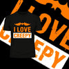 Halloween I love Creepy - Kuzi Tees