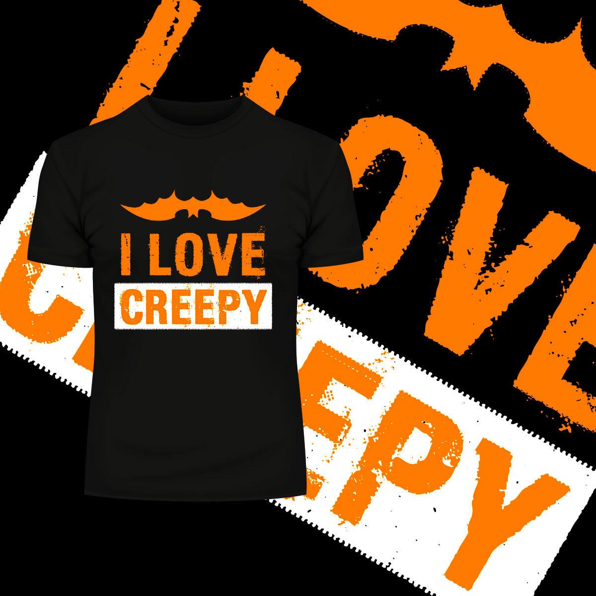 Halloween I love Creepy - Kuzi Tees
