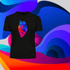 Tropical Bird With A Pink Skirt Unique Surreal Design T-shirt - Kuzi Tees