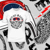 Road Race Motorcycle Vintage Cool Helmet T-Shirt - Kuzi Tees