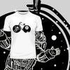 Boundless Universe Melting Abstract T-Shirt Design for all bicycle lovers - Kuzi Tees