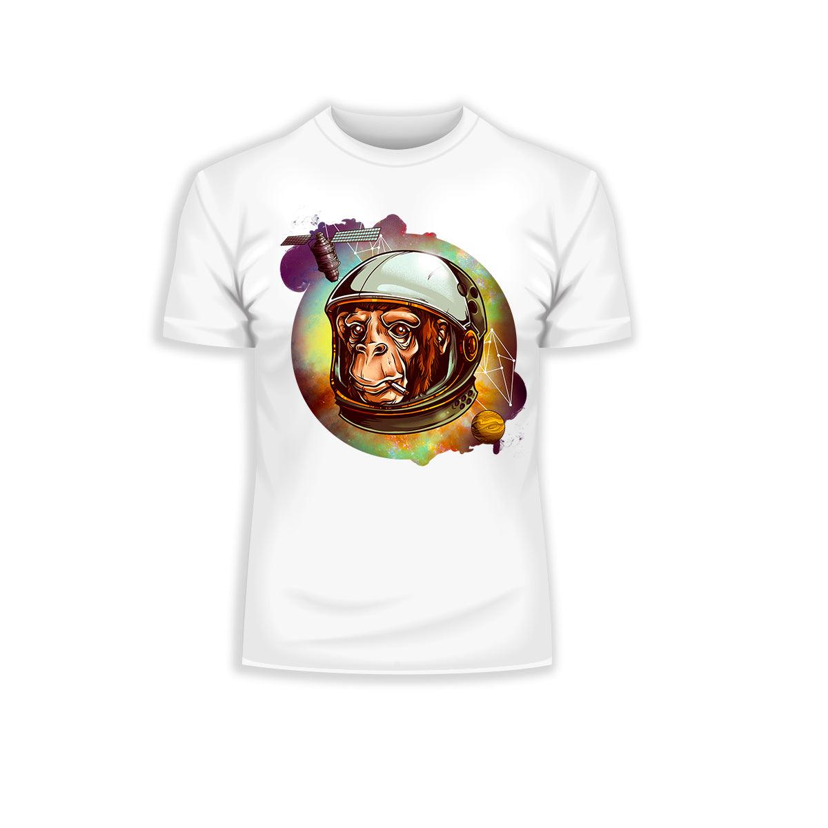 Awesome Cosmic Chimp T-Shirt with an Attitude - Kuzi Tees