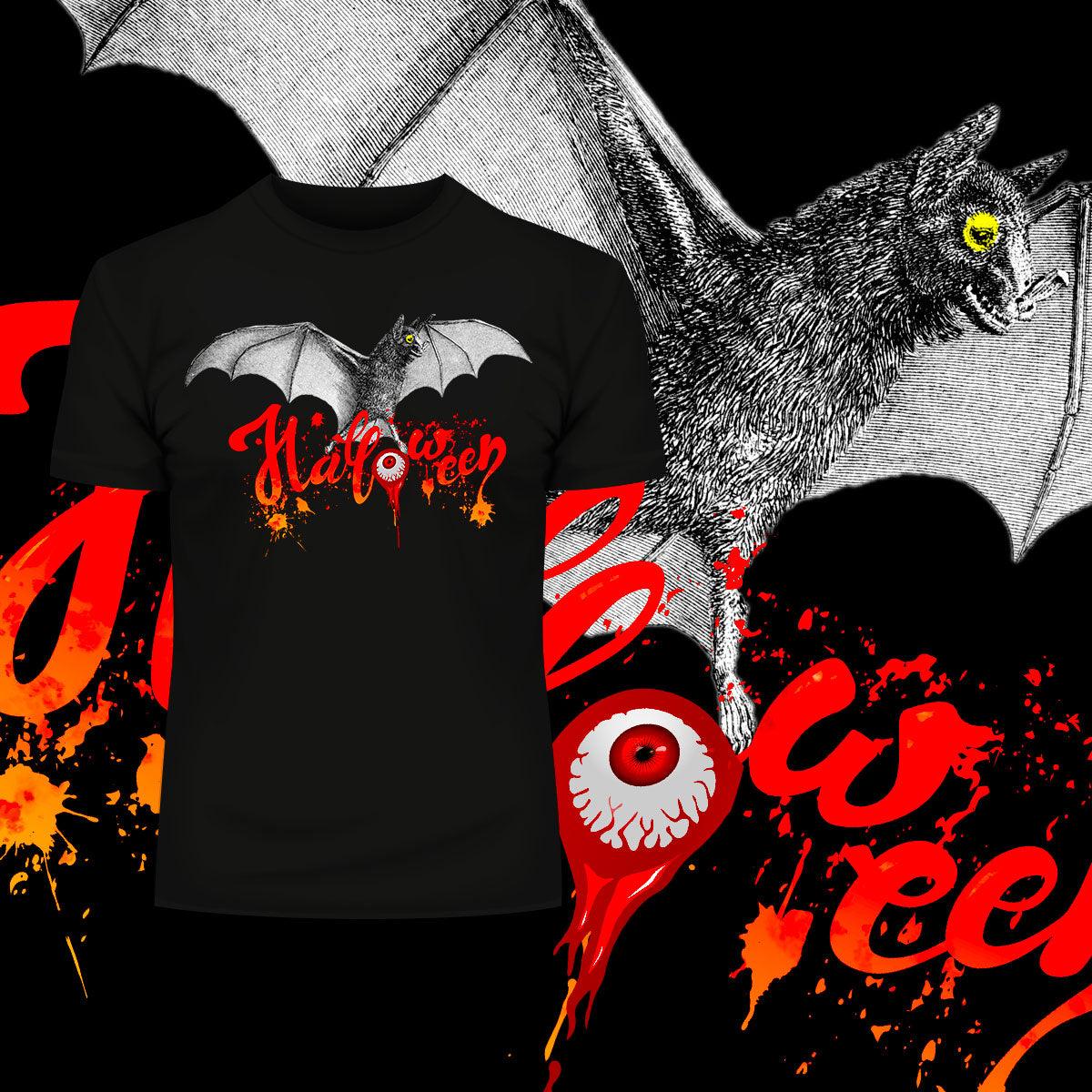 Halloween Bat amazing festive Halloween t-shirts collection - Kuzi Tees