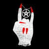 Hellish Sign with Pentagram chain Unique Occult T-Shirt - Kuzi Tees