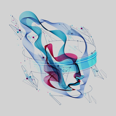 Abstract Human Head Artificial Intelligence Surreal Future Is Coming - Kuzi Tees