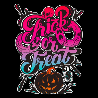 Halloween Trick Or Treat festive t-shirts - Kuzi Tees