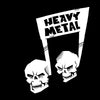 Heavy Metal Skull Notes - Kuzi Tees