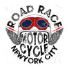 Road Race Motorcycle Helmet Tank Top - Kuzi Tees