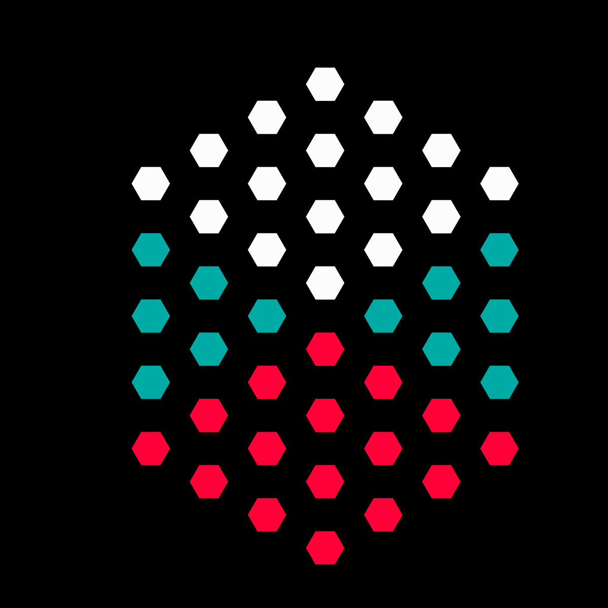 Modern Geometric Elements - Line Dots & Shapes Printed t-shirts Unisex Sample 03 - Kuzi Tees