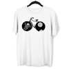 Boundless Universe Melting Abstract T-Shirt Design for all bicycle lovers - Kuzi Tees