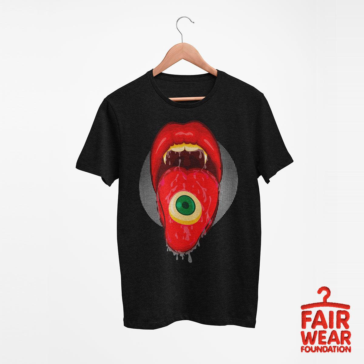 Halloween Eyeball Eater Amazing festive Halloween t-shirts collection - Kuzi Tees