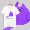 Stretching Kitten - I Do What I Want - Kuzi Tees