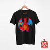 Charizard  Dual-Type Fire Flying Pokemon Go Generation One Black Tee - Kuzi Tees