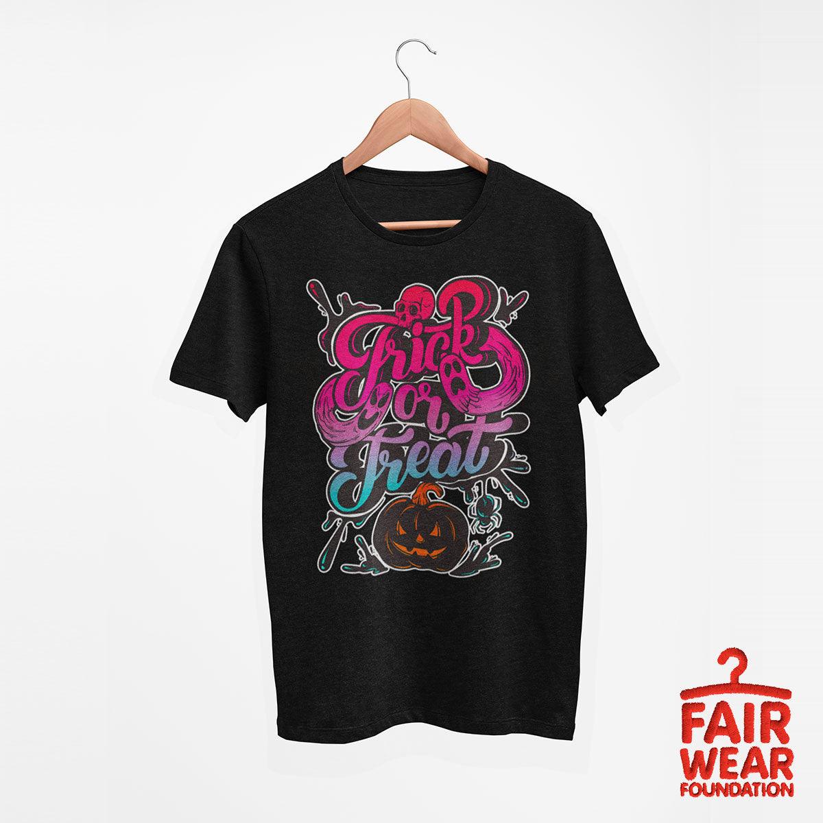 Halloween Trick Or Treat festive t-shirts - Kuzi Tees