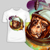 Awesome Cosmic Chimp T-Shirt with an Attitude - Kuzi Tees