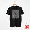 Halloween Death Maze Male Female Unisex festive Black White T-shirt - Kuzi Tees