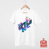Abstract 3D multi-color geometrical composition T-Shirt - Kuzi Tees