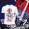 Old Skool Freedom of life Let's Rock Music Hipster T-Shirt - Kuzi Tees