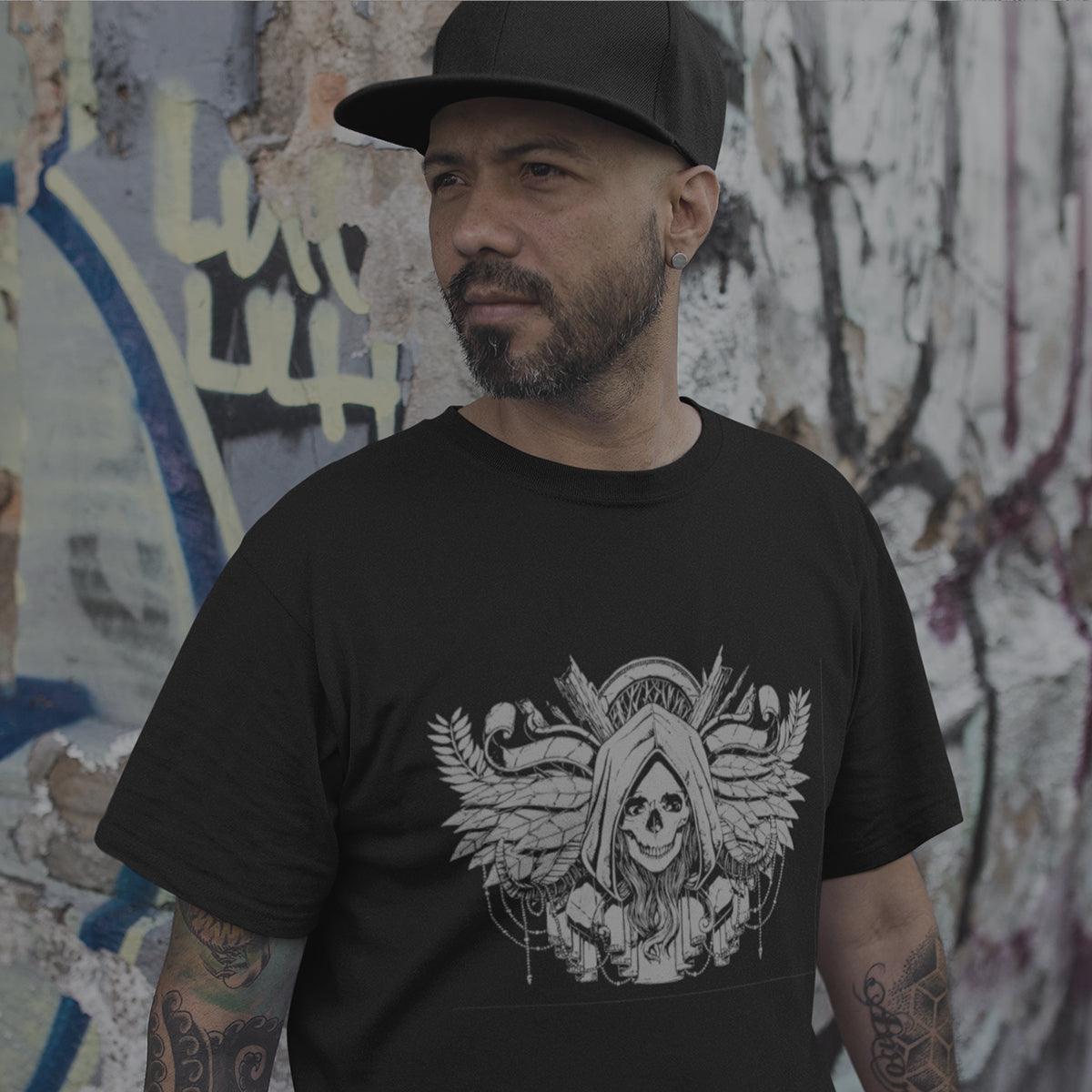 Grunge Skull Death Heavy Metal - Kuzi Tees