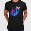 Abstract 3D multi-color geometrical composition T-Shirt - Kuzi Tees