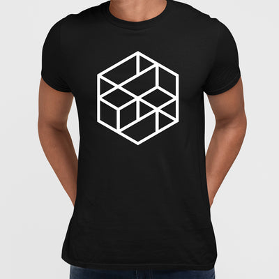 Modern Geometric Elements - Line Dots & Shapes Printed t-shirts Unisex Sample 10 - Kuzi Tees