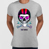 Old Skull Biker Helmet Harley T-shirts with an Attitude For men and women - Kuzi Tees