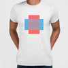 Modern Geometric Elements - Line Dots & Shapes Printed t-shirts Unisex Sample 16 - Kuzi Tees